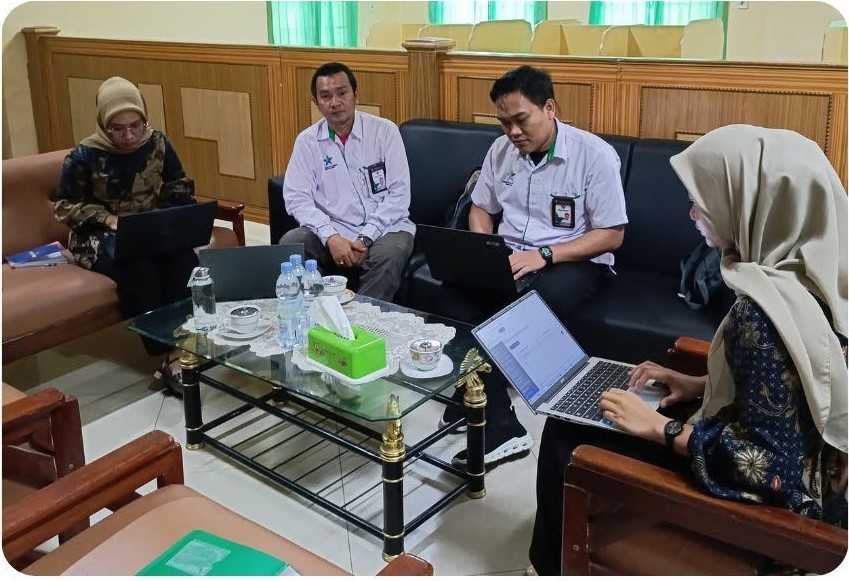 Perpustakaan Inkes Medistra Lubuk Pakam Melaksanakan Kegiatan Supervisi Perpustakaan Perguruan Tinggi Tahun 2024